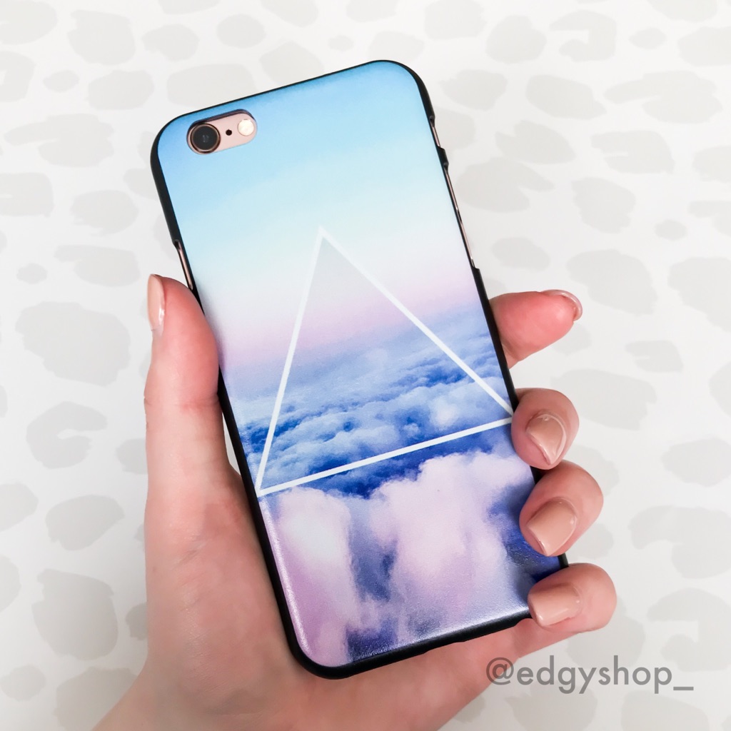 Triangle Clouds Iphone Case